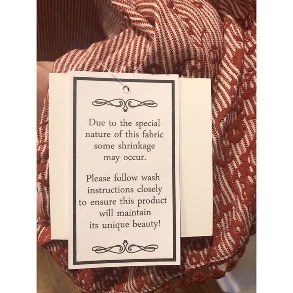 Dylan Ryan Top Womens Size 3x Short Sleeve Boho Button Up Tie Front Embroidered - Picture 7 of 8